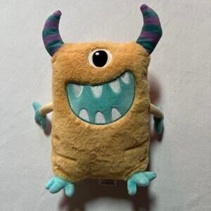 Beastie buds yellow and blue monster weighted plush